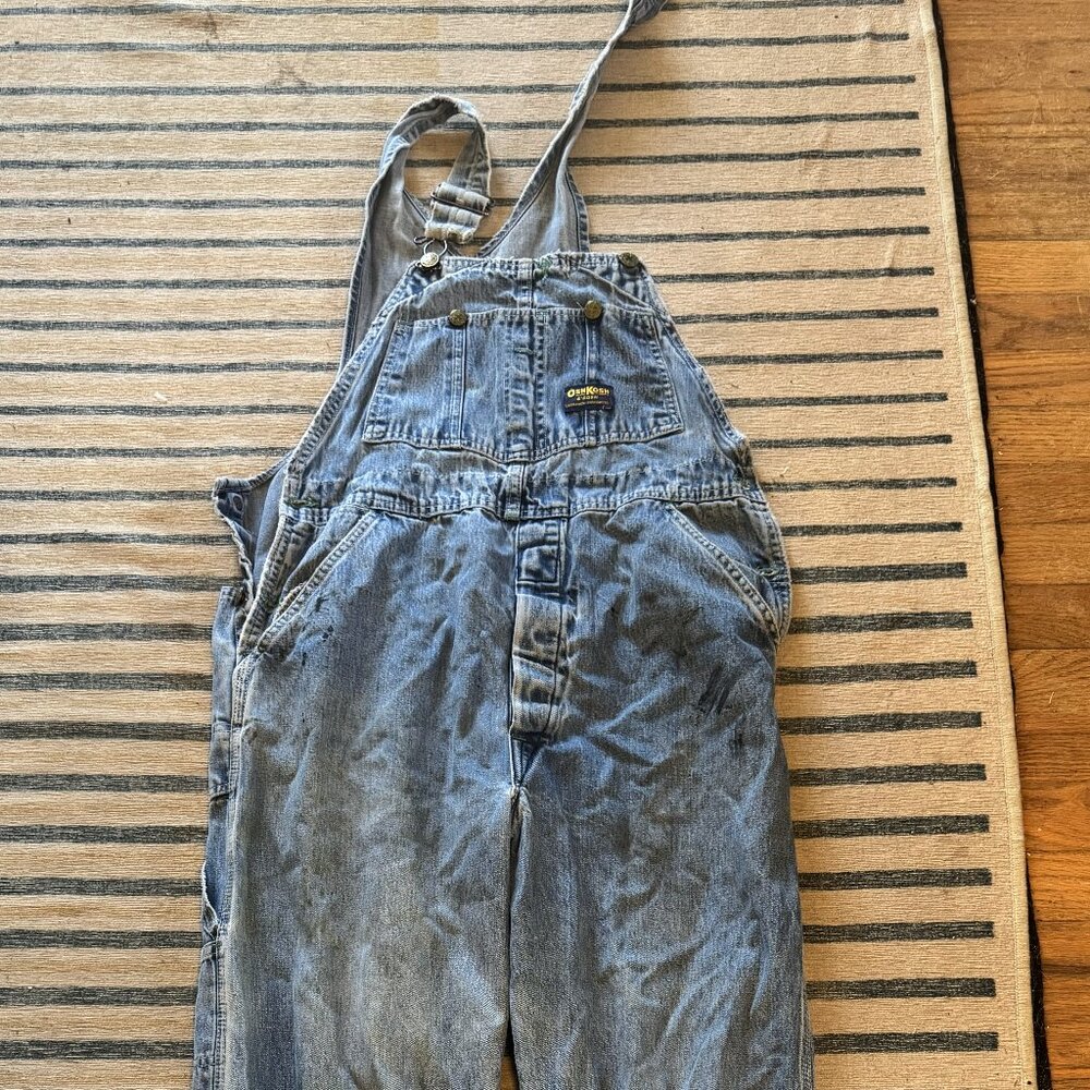 Vintage OshKosh denim overalls